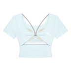 Colour Block Yoga T-Shirt