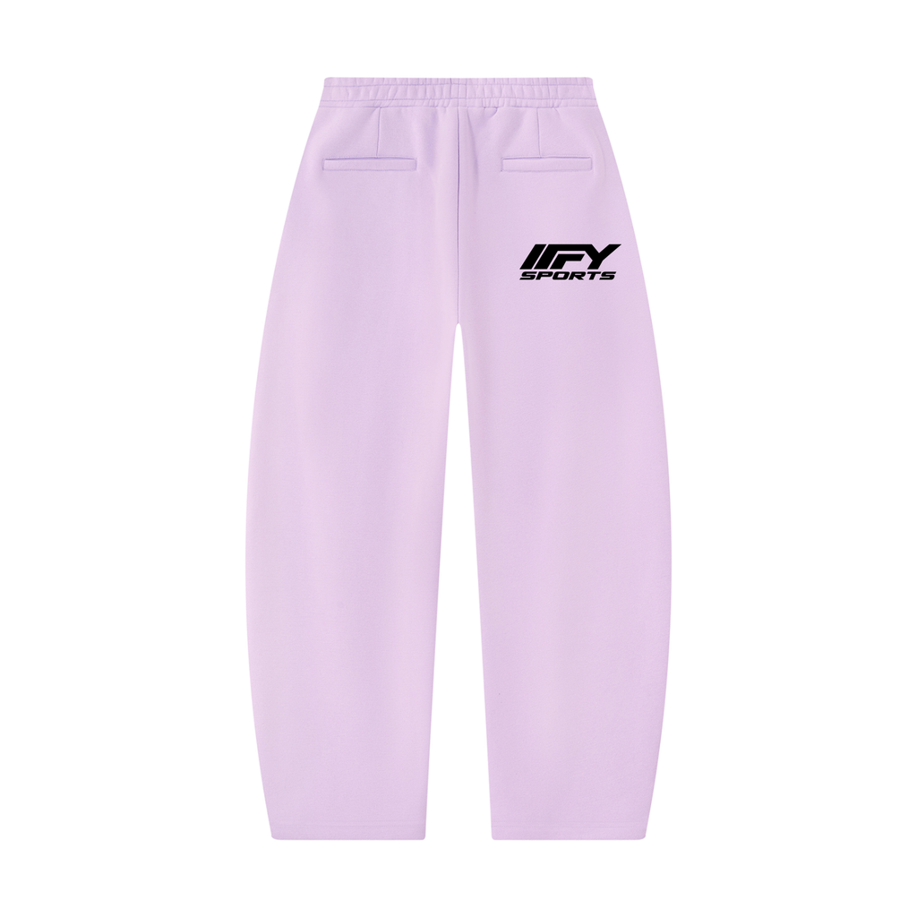 Unisex Barrel-Leg Sweatpants