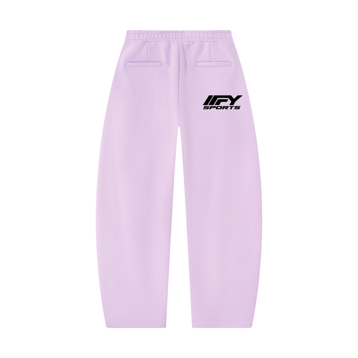 Unisex Barrel-Leg Sweatpants