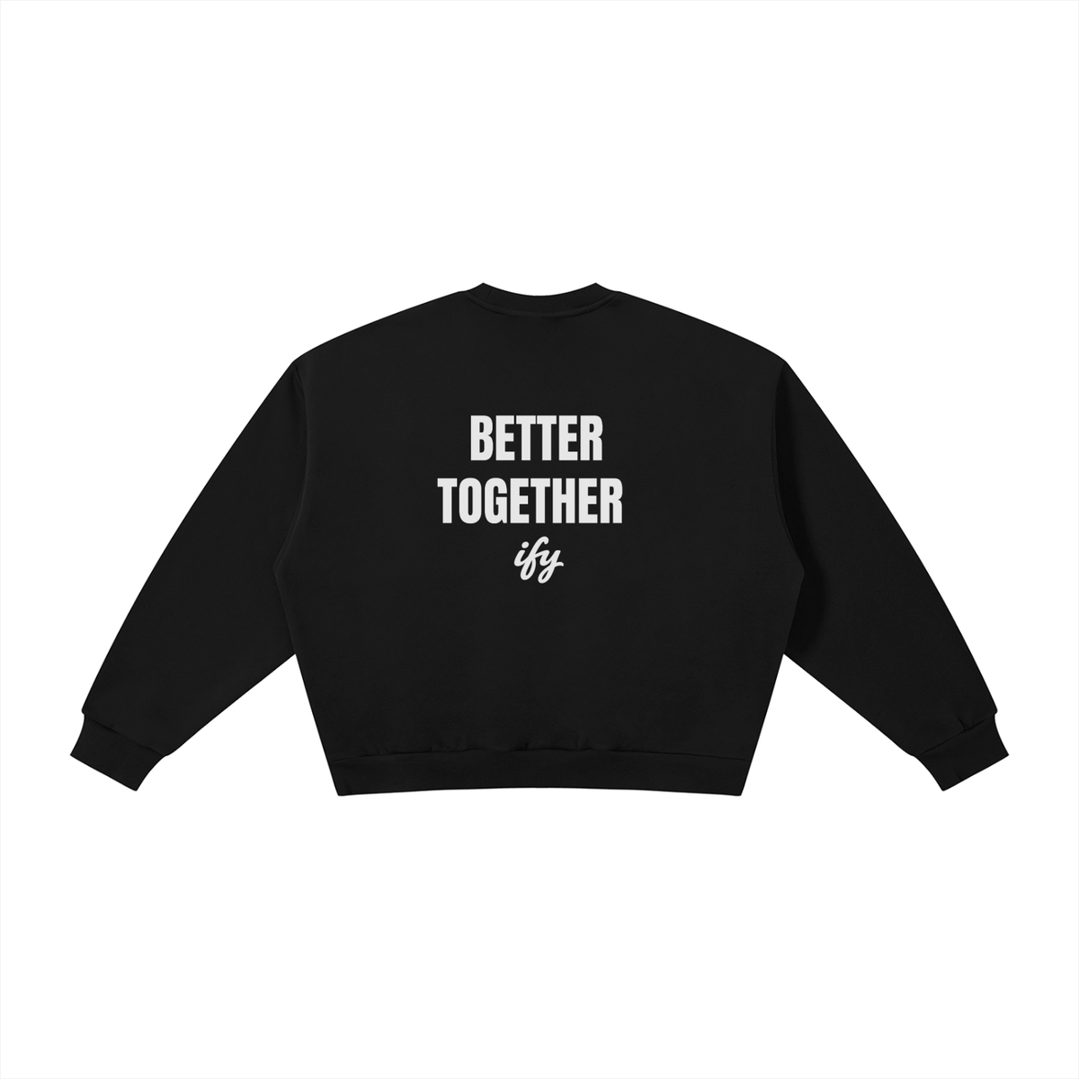 Boxy Fleece Crewneck Sweatshirt
