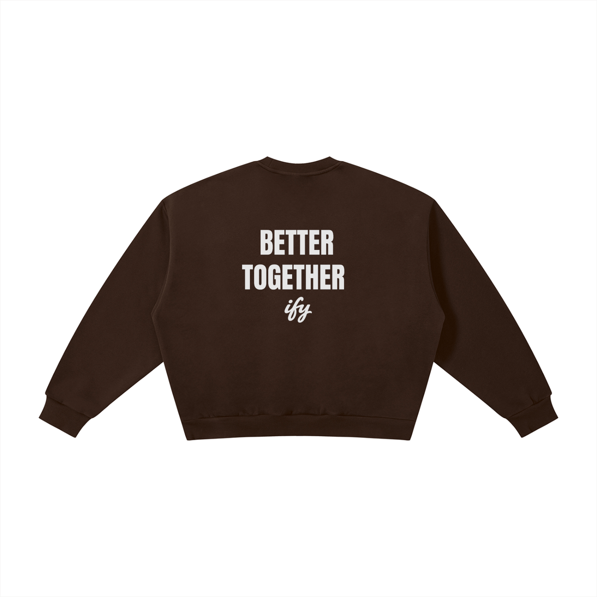 Boxy Fleece Crewneck Sweatshirt