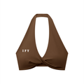 Elevate Your Workout with Our Women's Halter Sports Bra