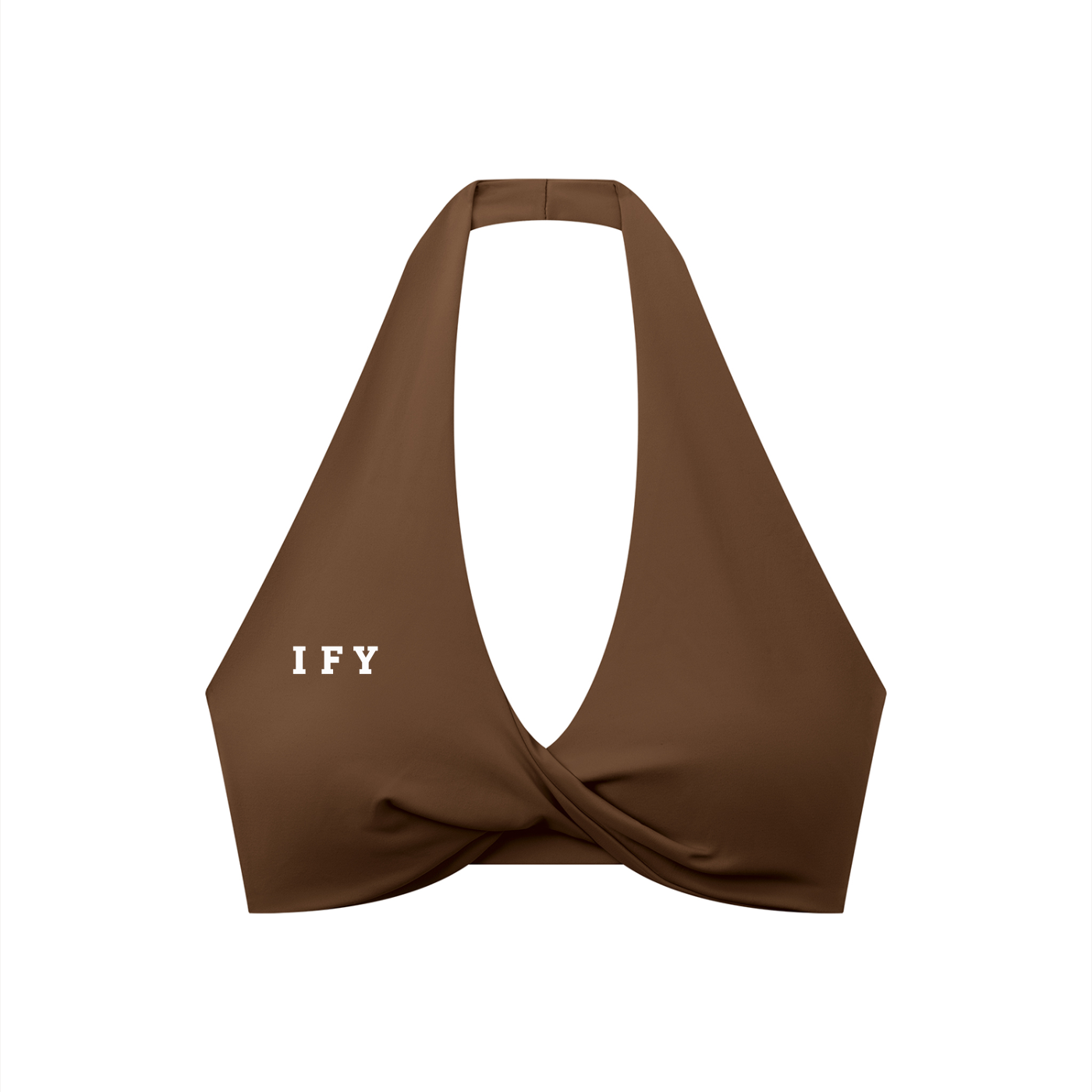 Elevate Your Workout with Our Women's Halter Sports Bra