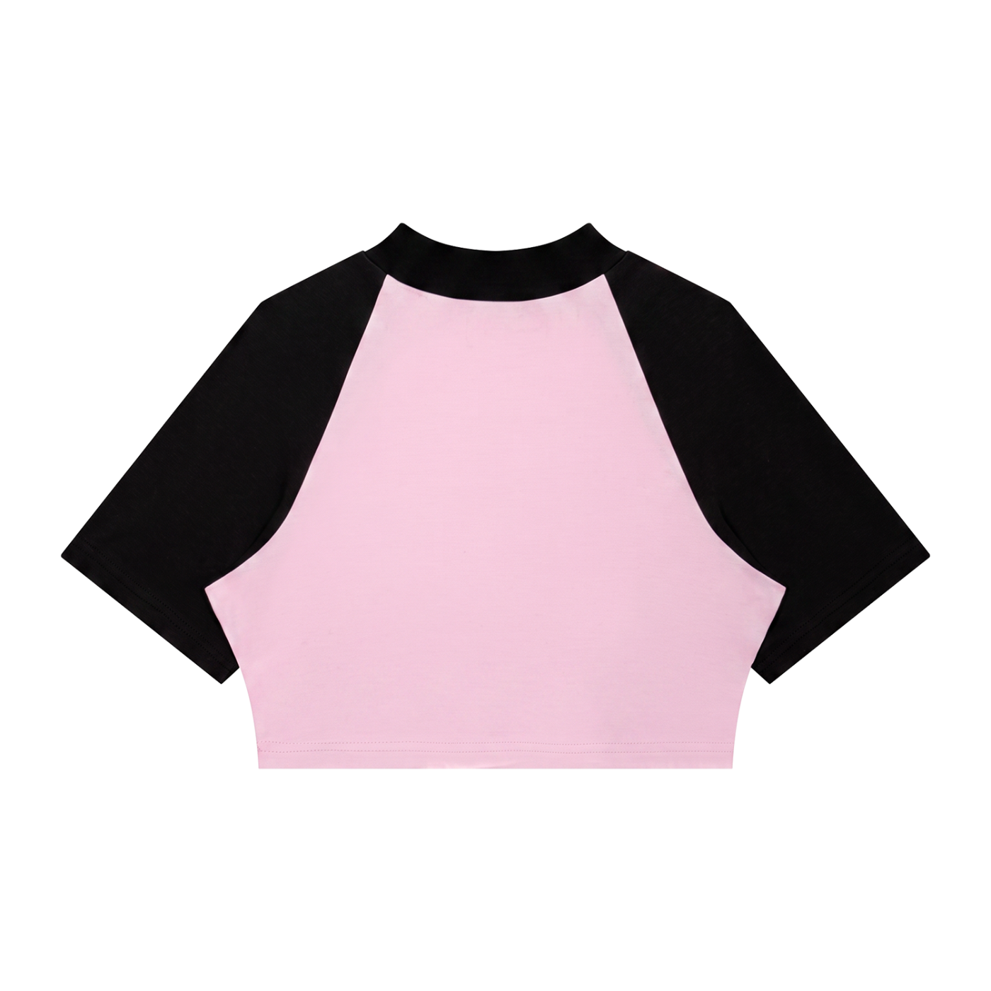 Women’s Color Block Raglan Crop T-Shirt