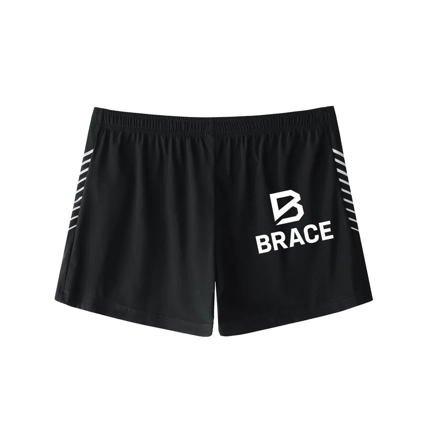 Men's Side-Stripe Performance Shorts - Athletic Gym Shorts | BRACE