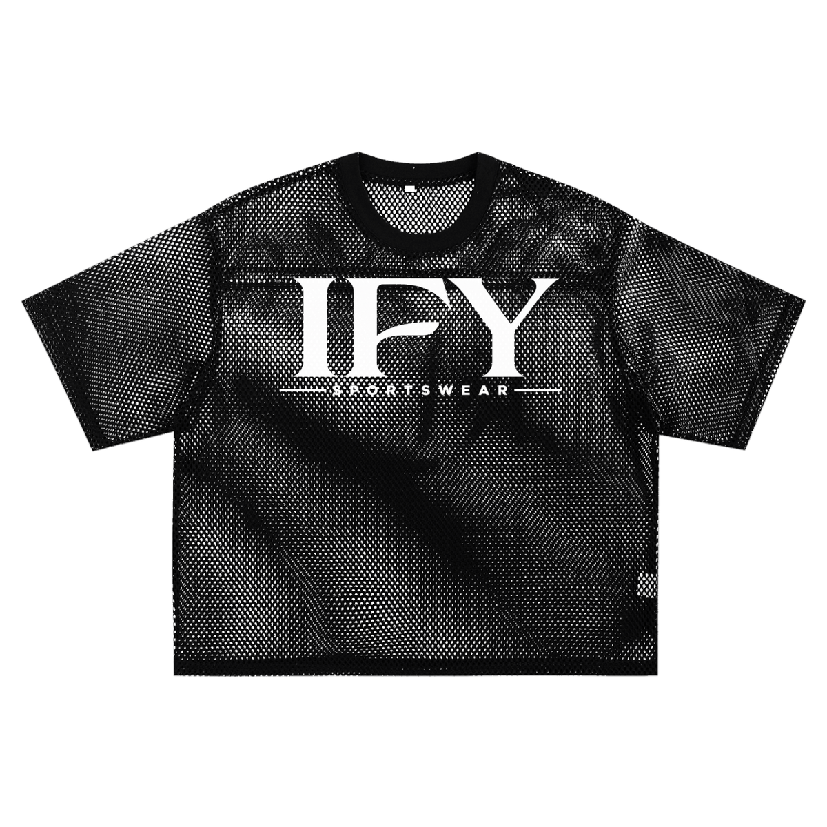 See-through Boxy Net T-Shirt