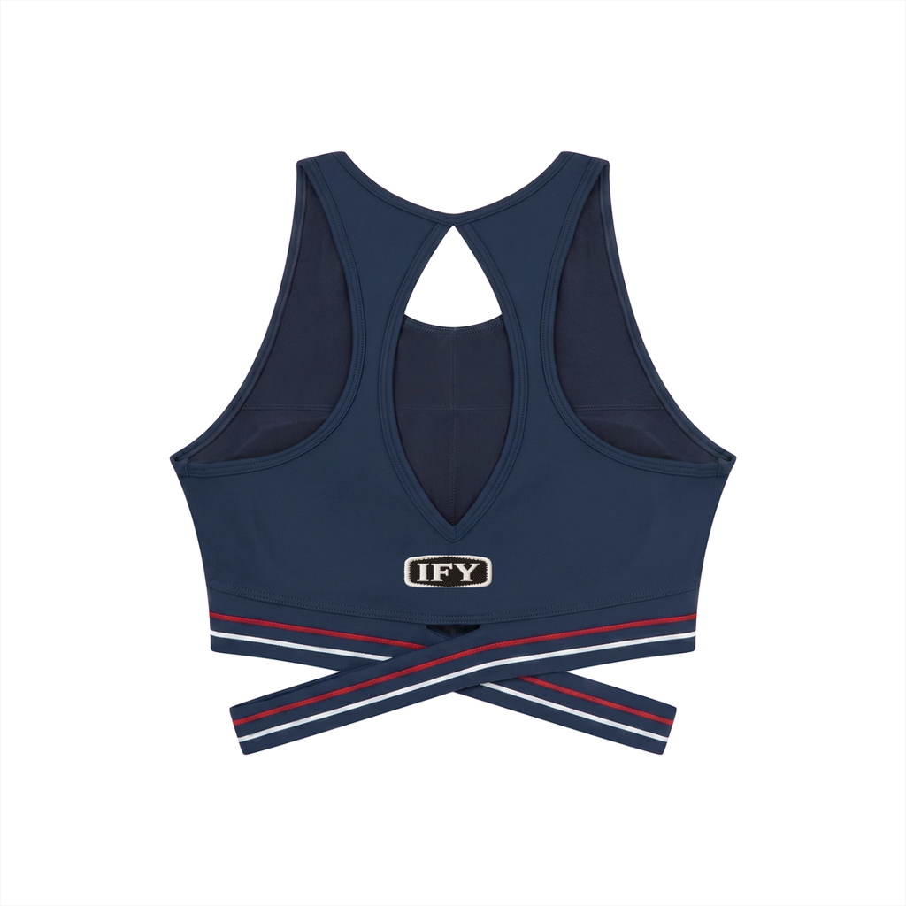 Women’s Criss-Cross Band Sports Bra
