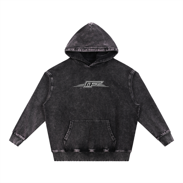 Heavyweight Snow Wash Hoodie: Comfort Meets Style for Every Occasion