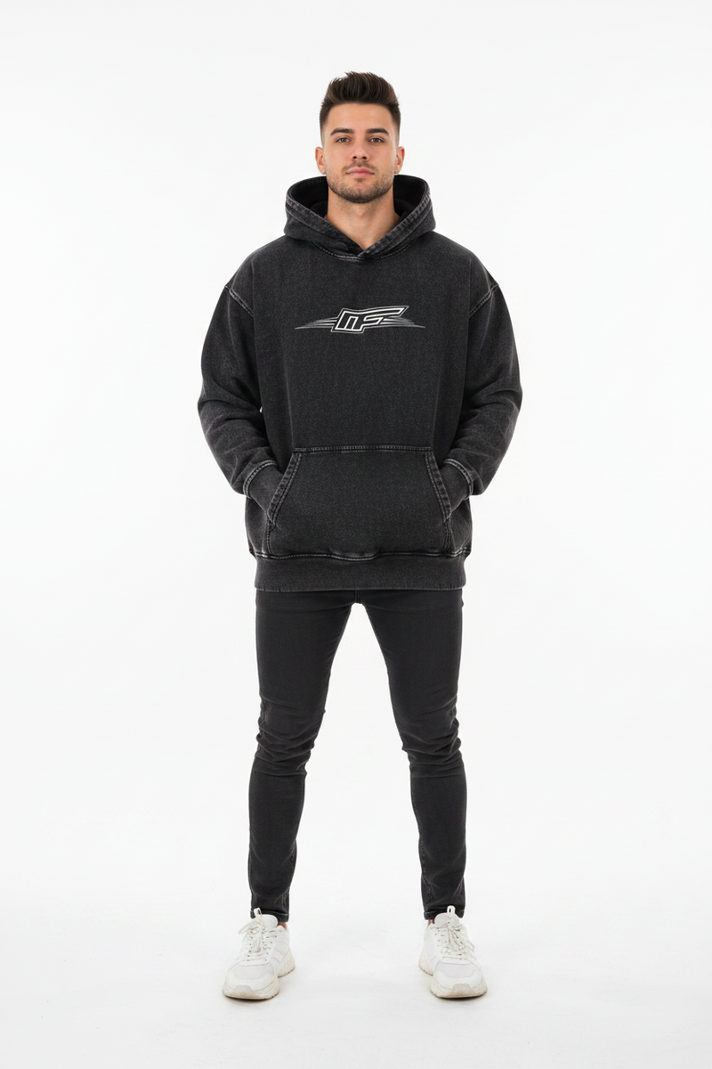 Heavyweight Snow Wash Hoodie: Comfort Meets Style for Every Occasion