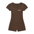 Women's Dual-Function Cape Tie-Waist Romper
