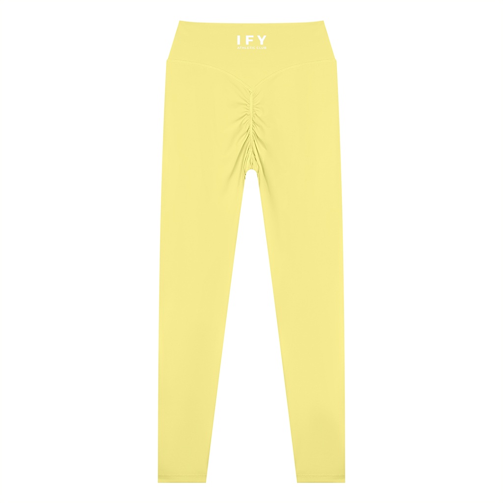 High-Waisted Ankle-Length Yoga Leggings