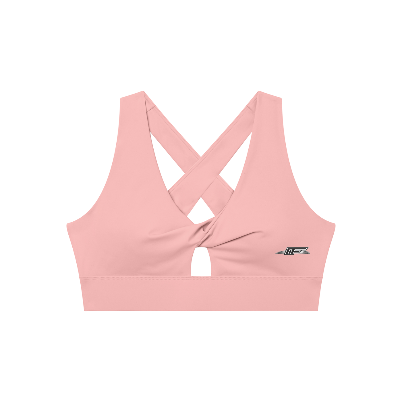 Elevate Your Workout with Our Women's Twist Front Sports Bra