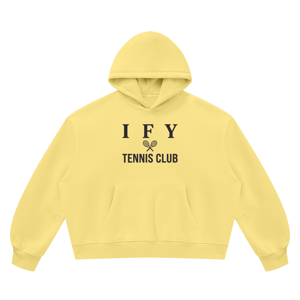Vintage Wash Boxy Fleece Hoodie