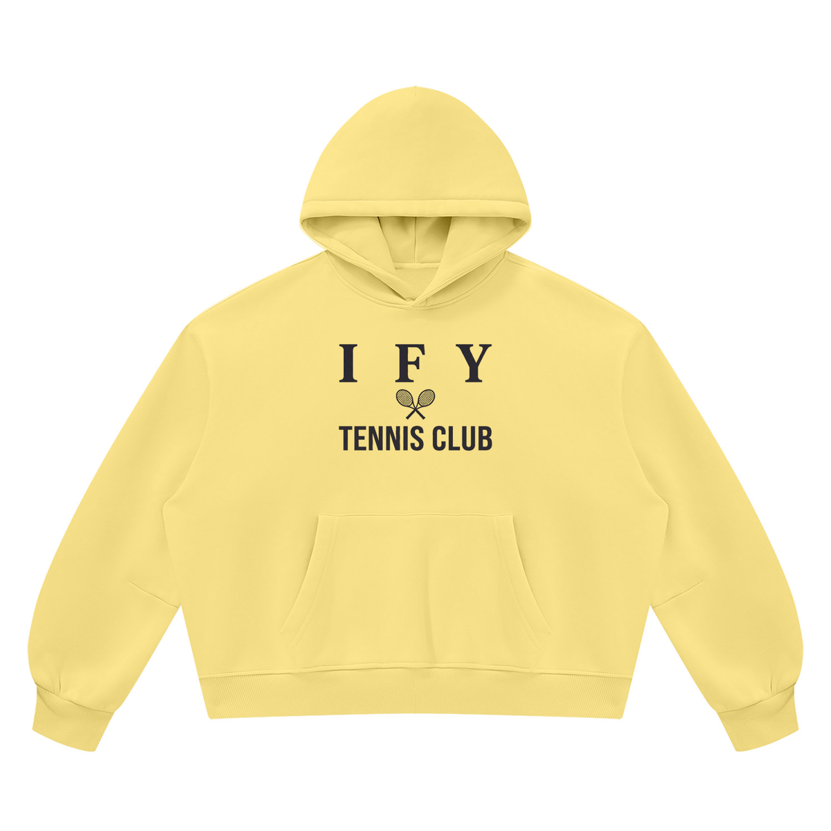 Vintage Wash Boxy Fleece Hoodie
