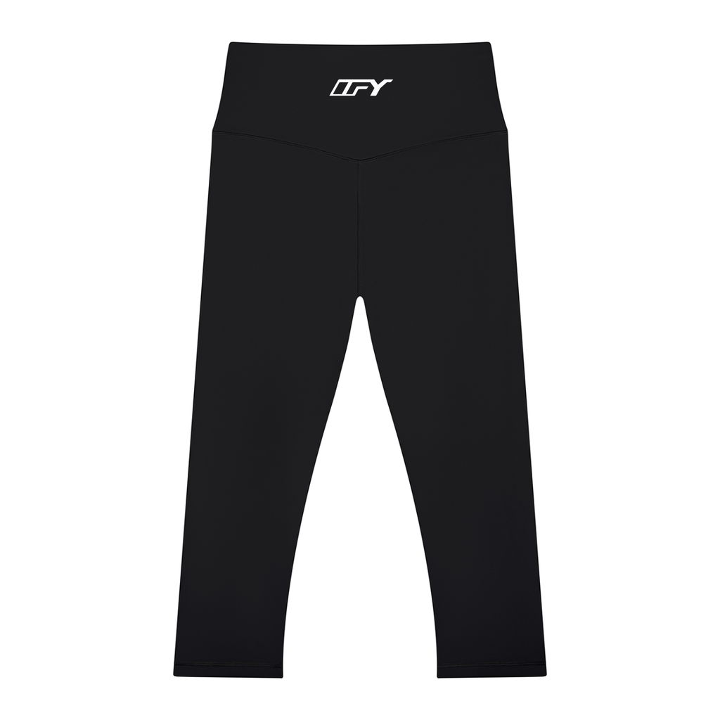 Women's High Waisted Yoga Capri Leggings