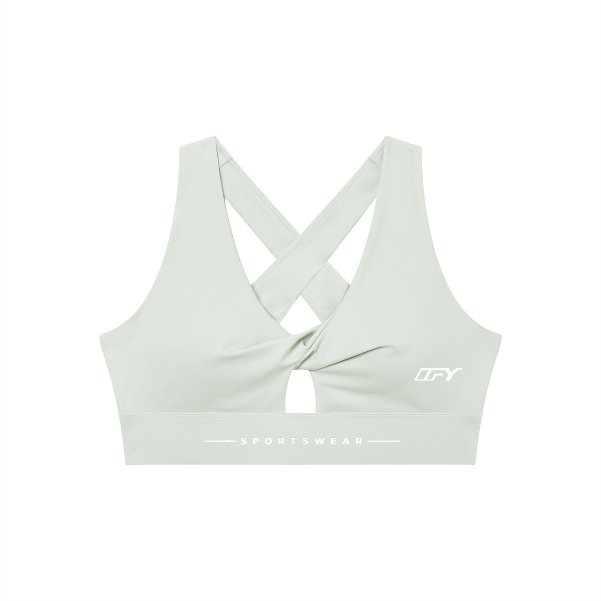 Elevate Your Workout with Our Women's Twist Front Sports Bra