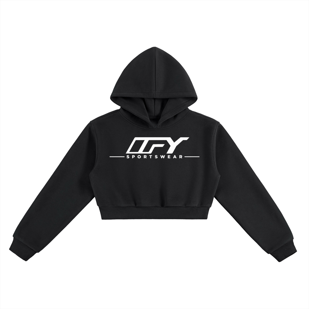 Essential Cropped Hoodie
