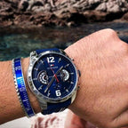 Tommy Hilfiger 1791476 Decker Men's Blue Silicone Watch