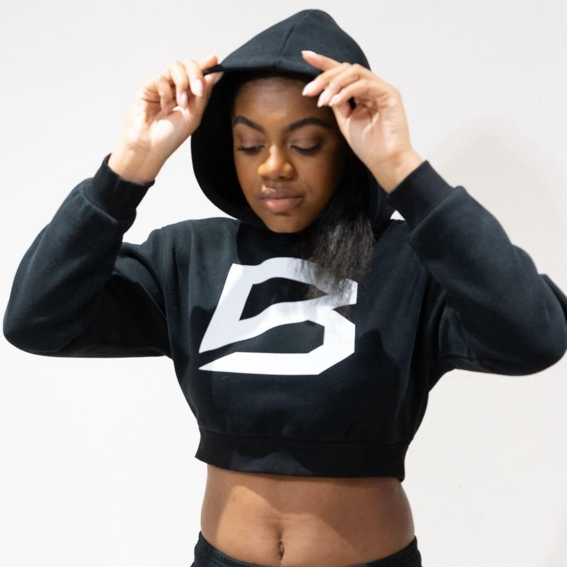 Cropped Hoodie - Essential Gym Hoodie | BRACE
