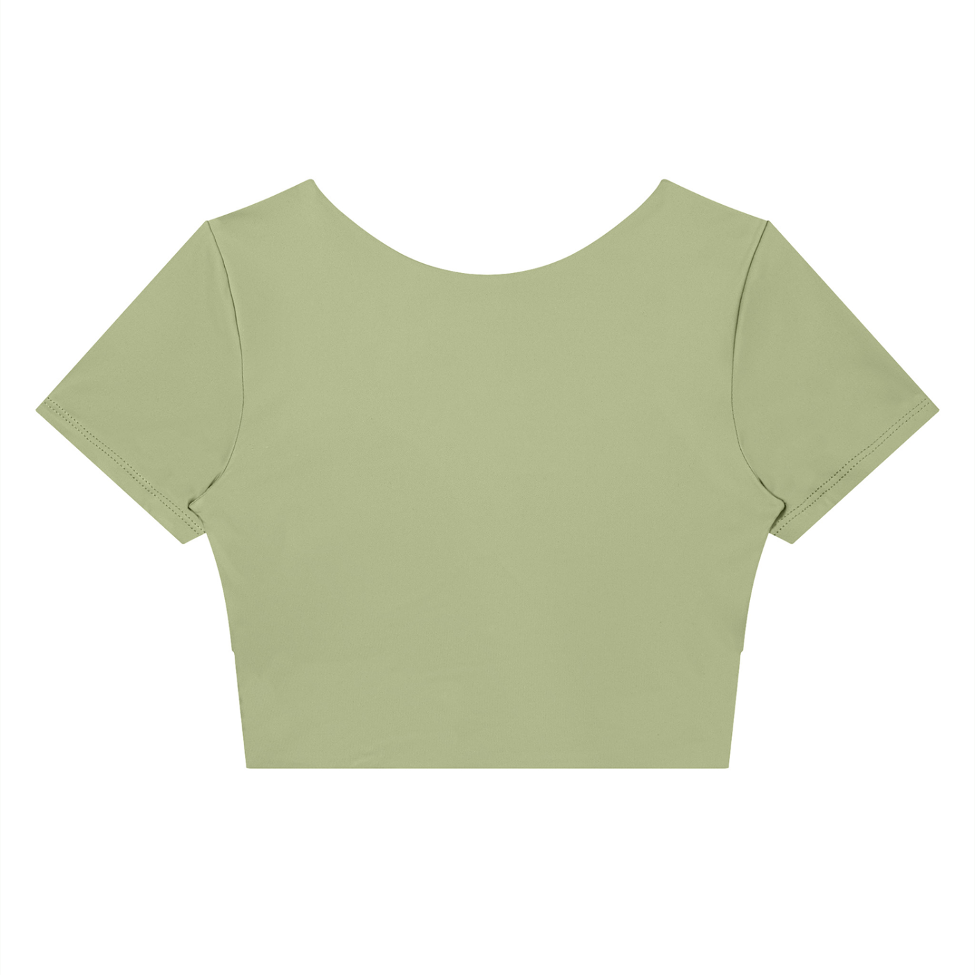 Women's Panelled Crop Yoga T-Shirt