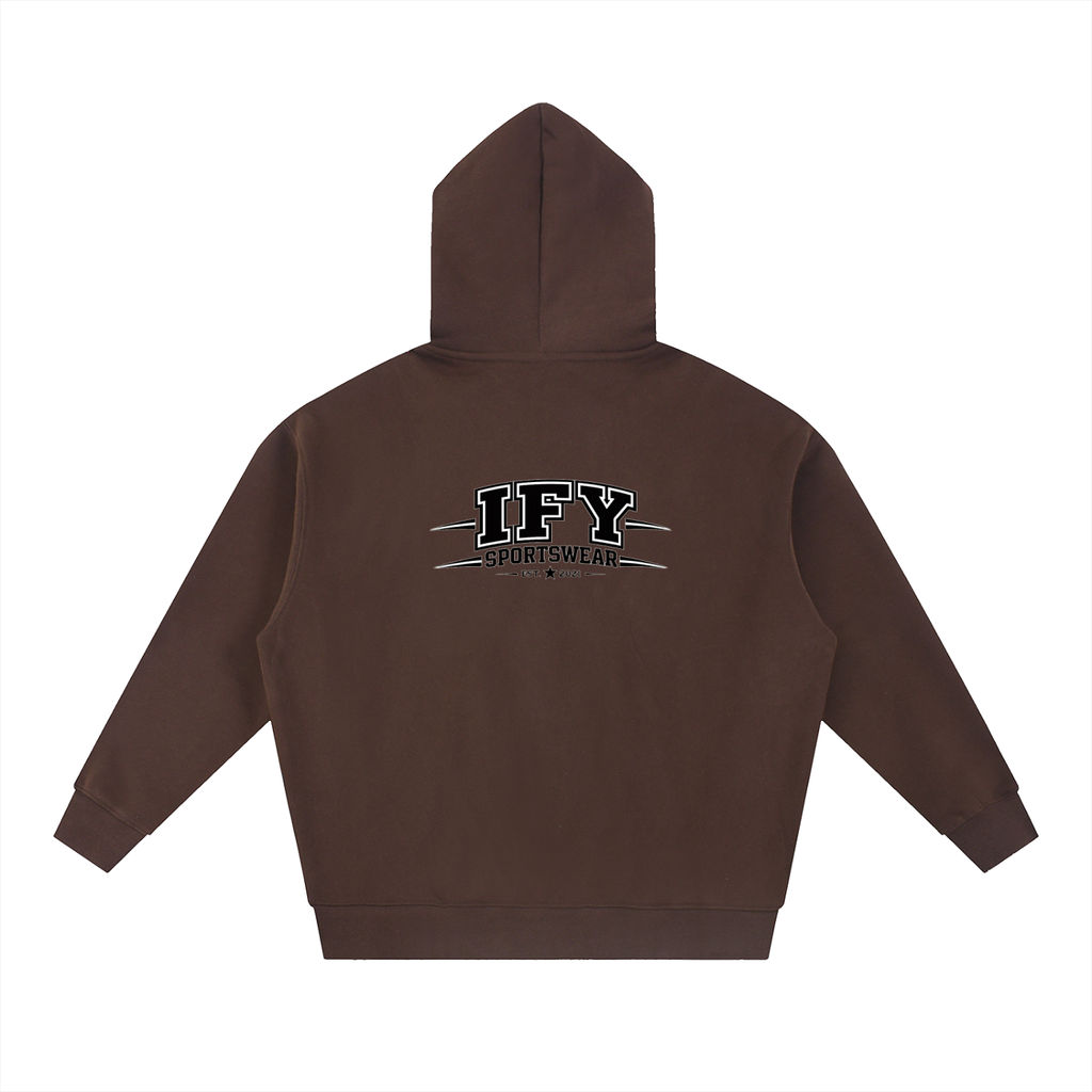 Stay Cozy and Stylish with Our Essential Oversized Fleece Hoodie