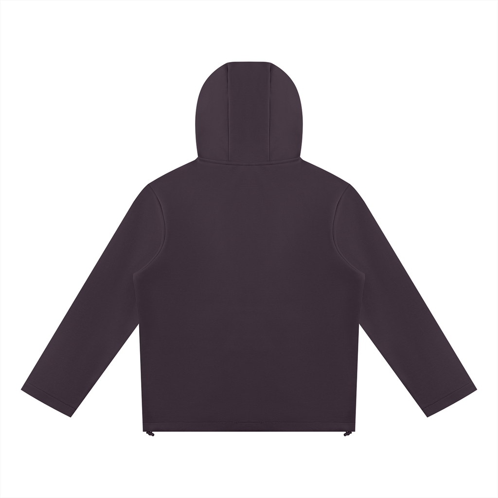 Unisex Paneled Full Zip Hoodie