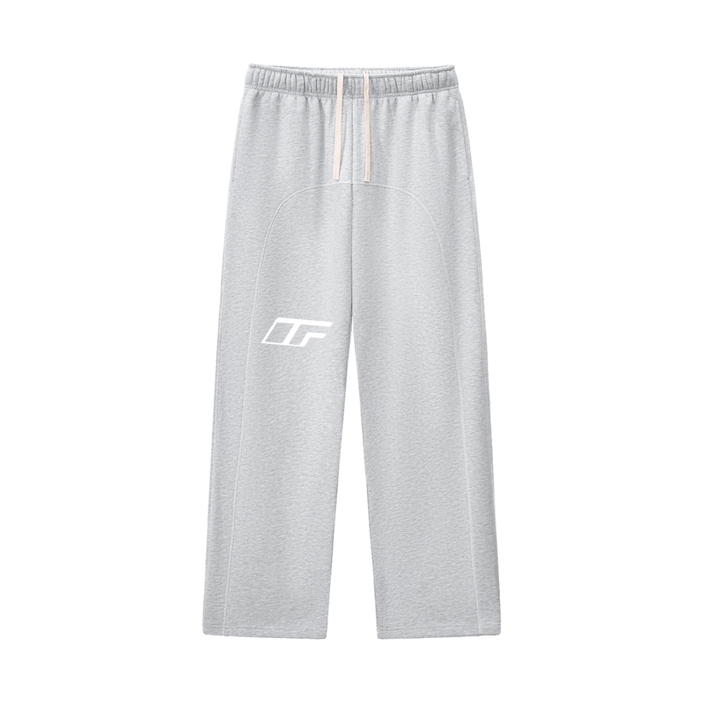 Contrast-Stitched Fleece Sweatpants