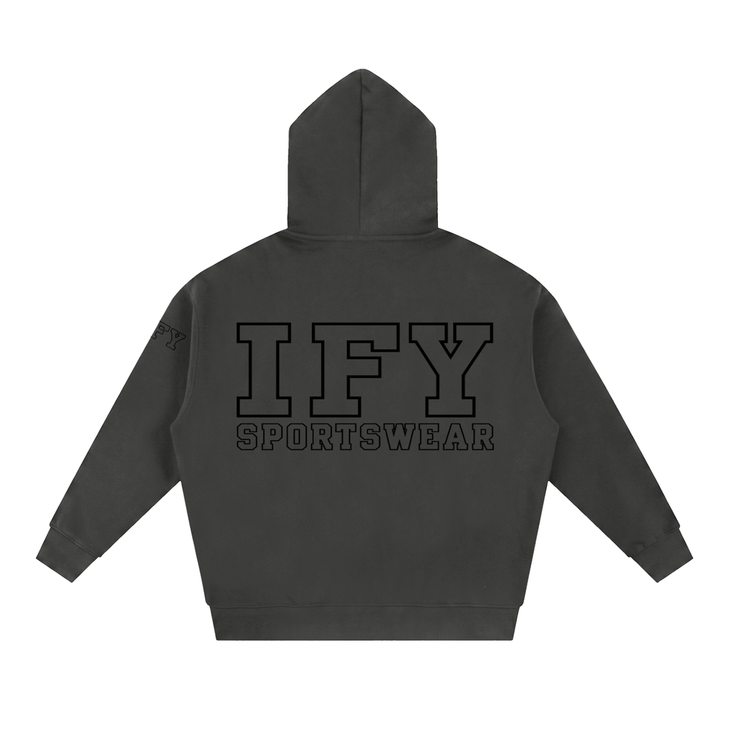 Oversized Fleece Boxy Hoodie