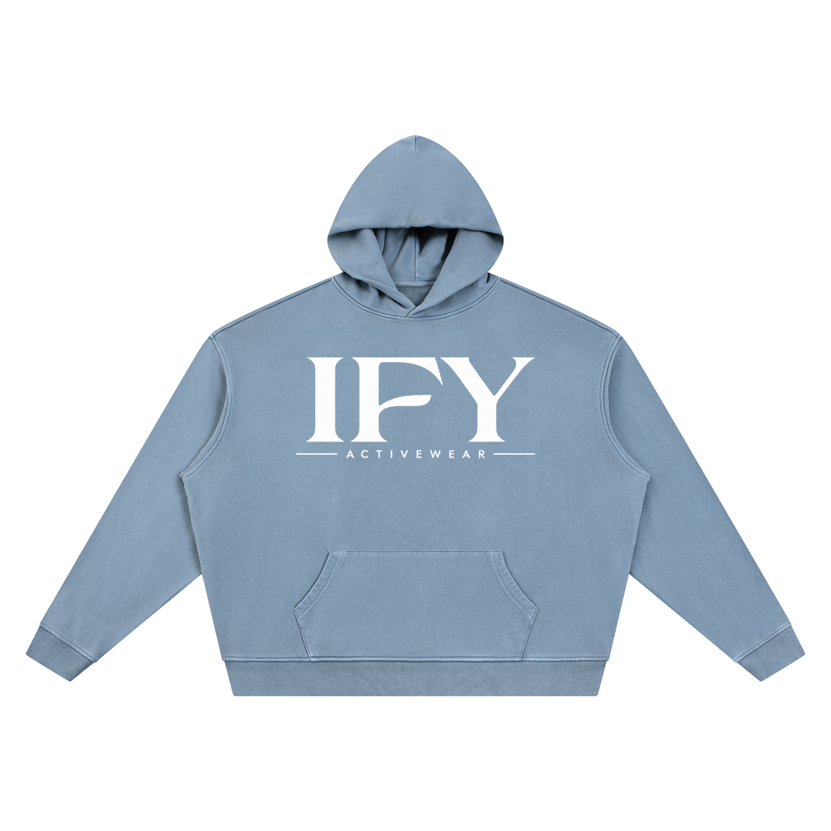 Unisex Vintage Wash Boxy Hoodie