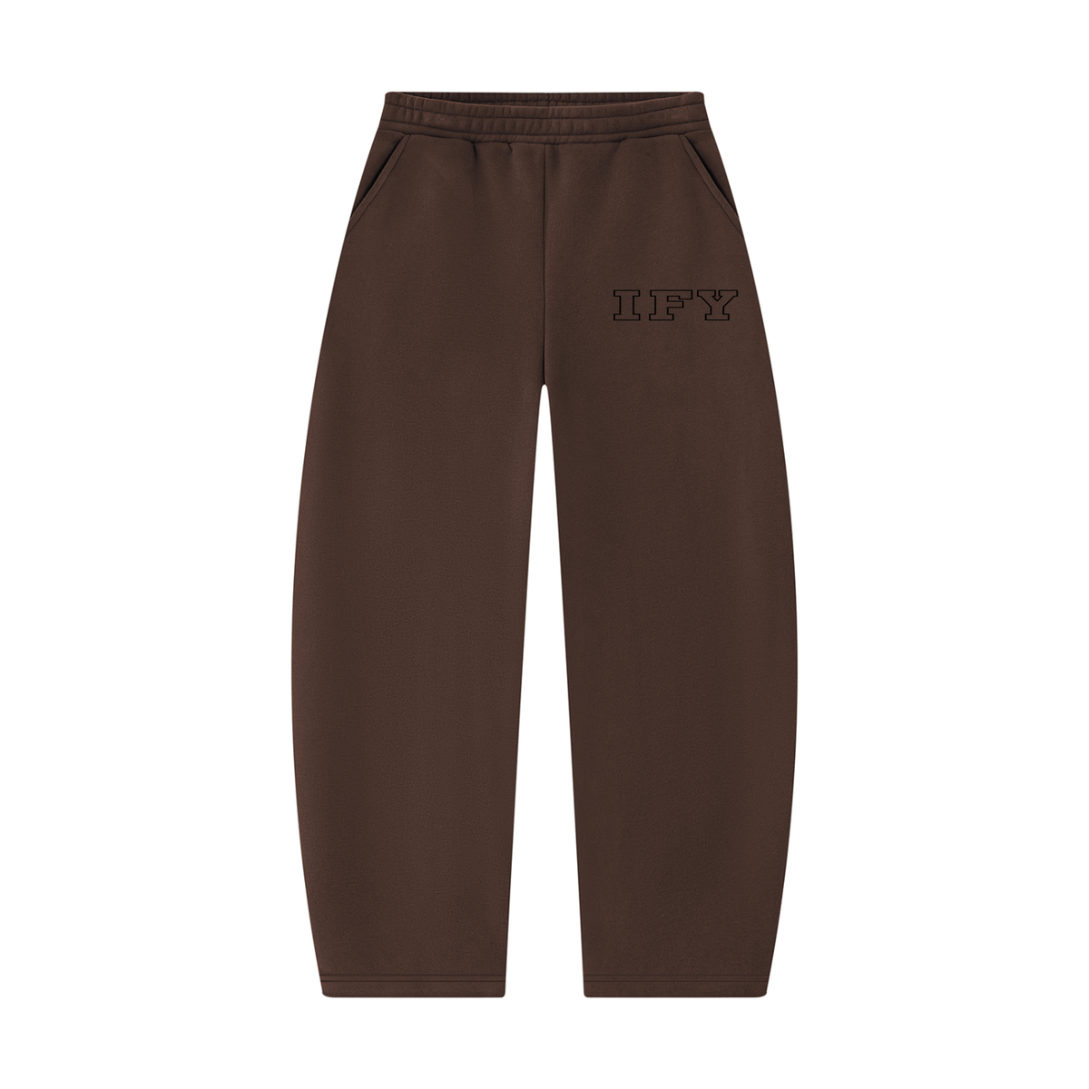Unisex Barrel-Leg Sweatpants