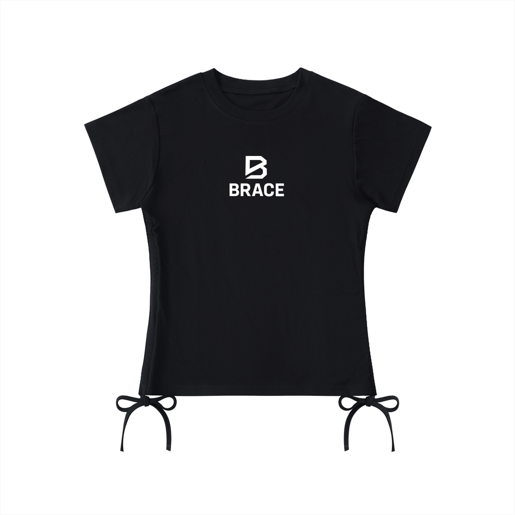 Women's Drawstring T-Shirt - Essential Gym Tee | BRACE