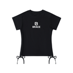 Women's Drawstring T-Shirt - Essential Gym Tee | BRACE