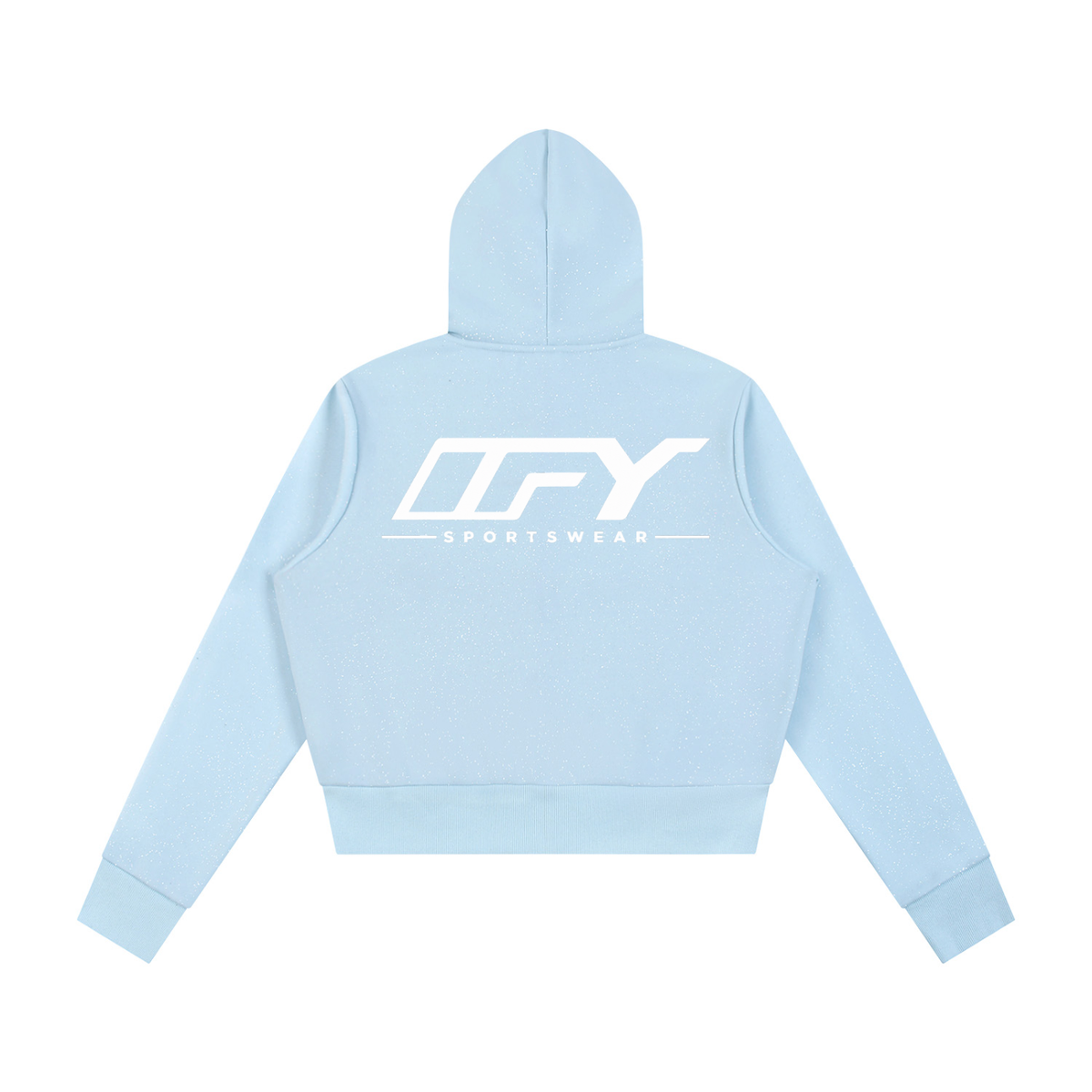 Women's Sparkles Fleece Full Zip Hoodie
