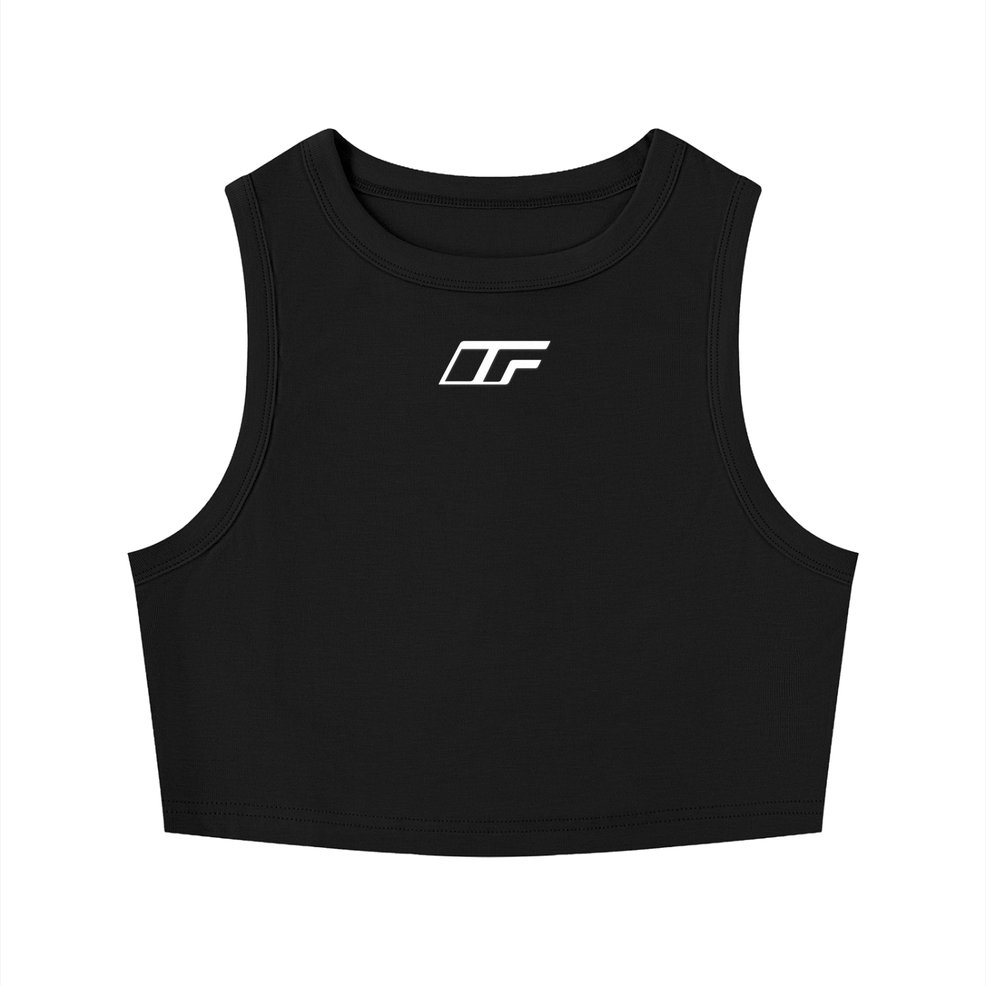 Women's Tight Crewneck Crop Tank Top