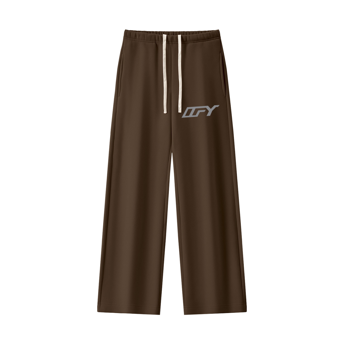 Straight Leg Fleece Sweatpants