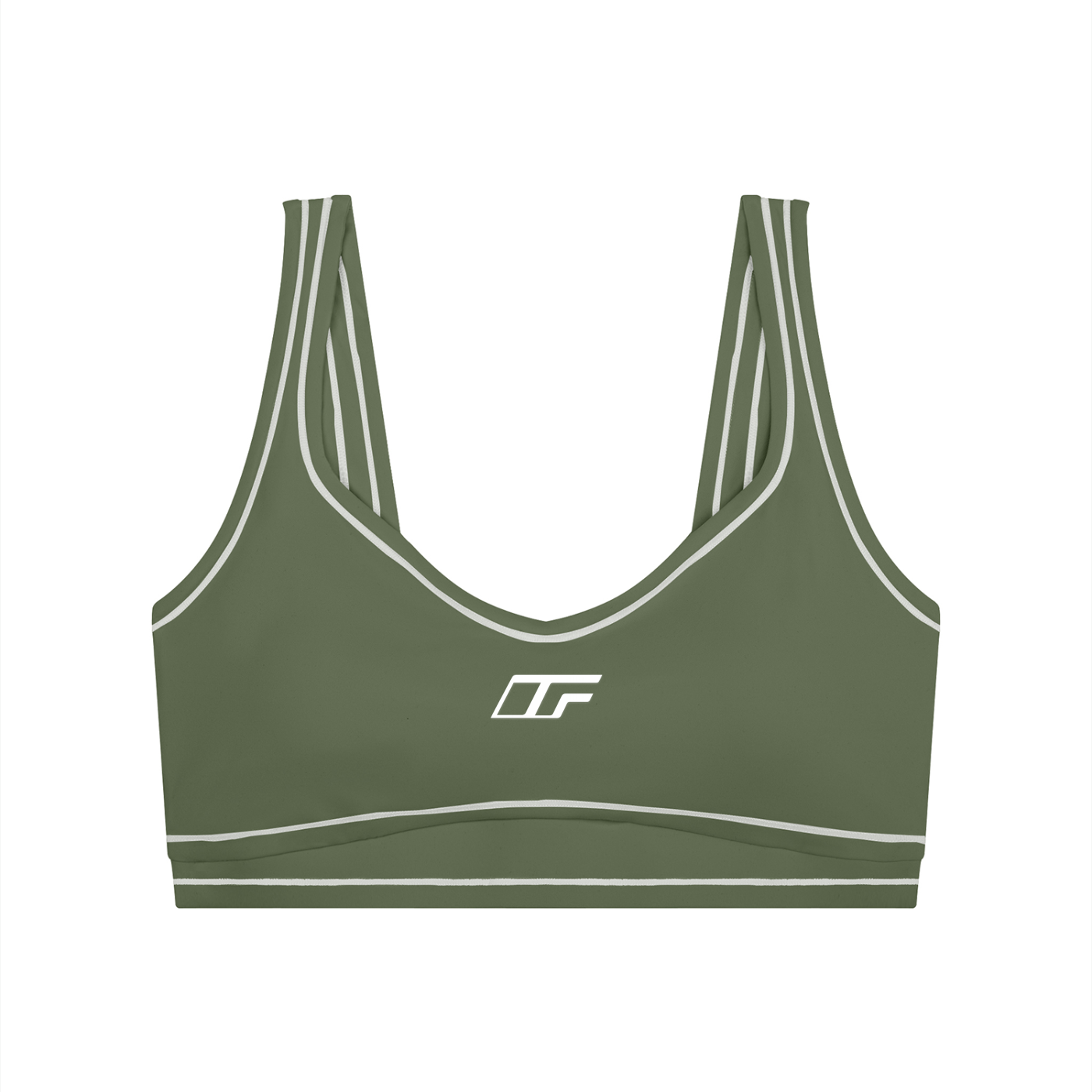 Women’s Topstitching Yoga Sports Bra