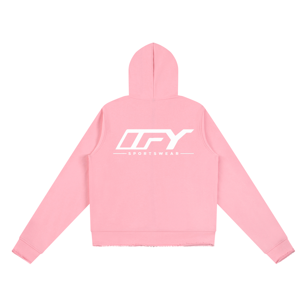 Women’s Raw Edge Full Zip Hoodie