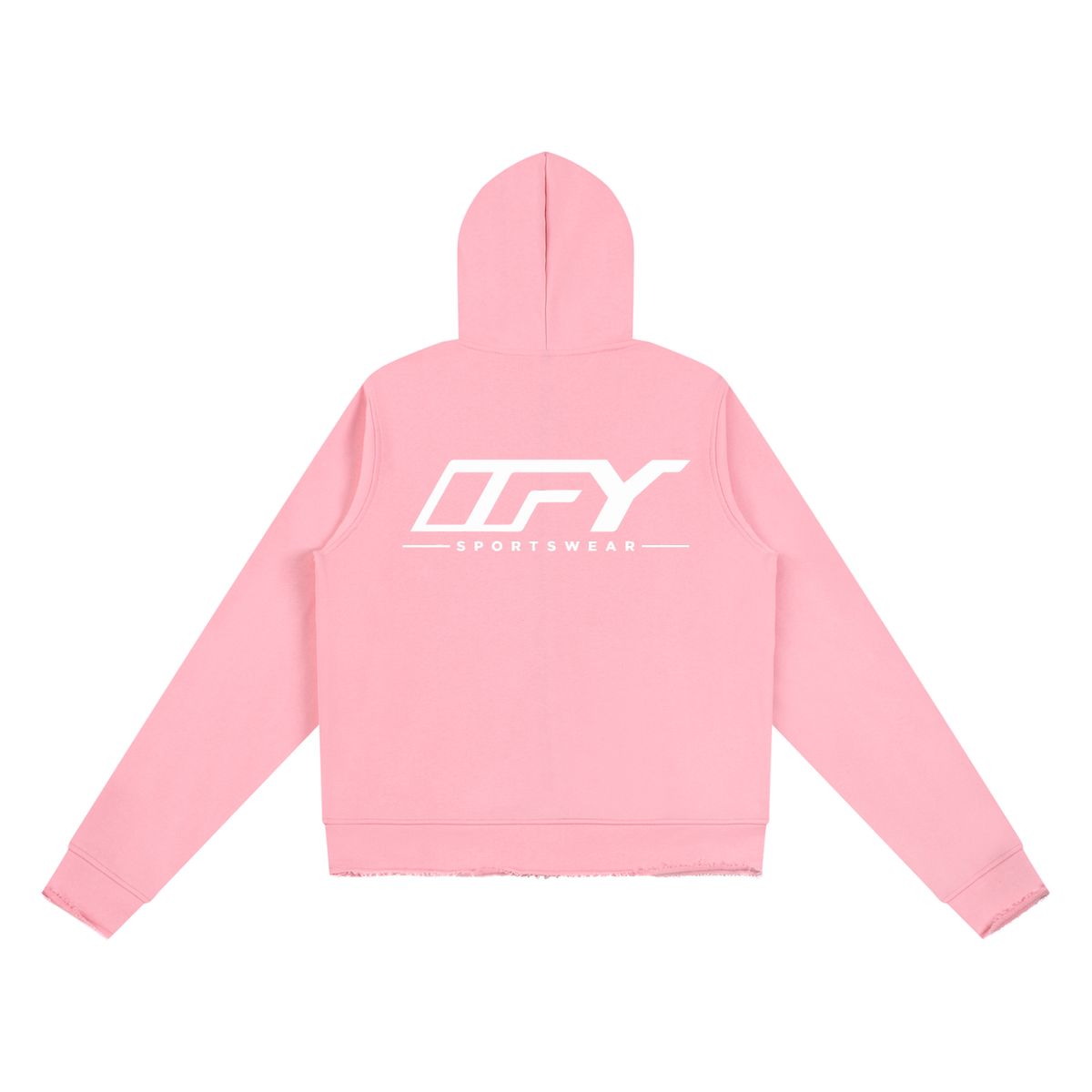 Women’s Raw Edge Full Zip Hoodie