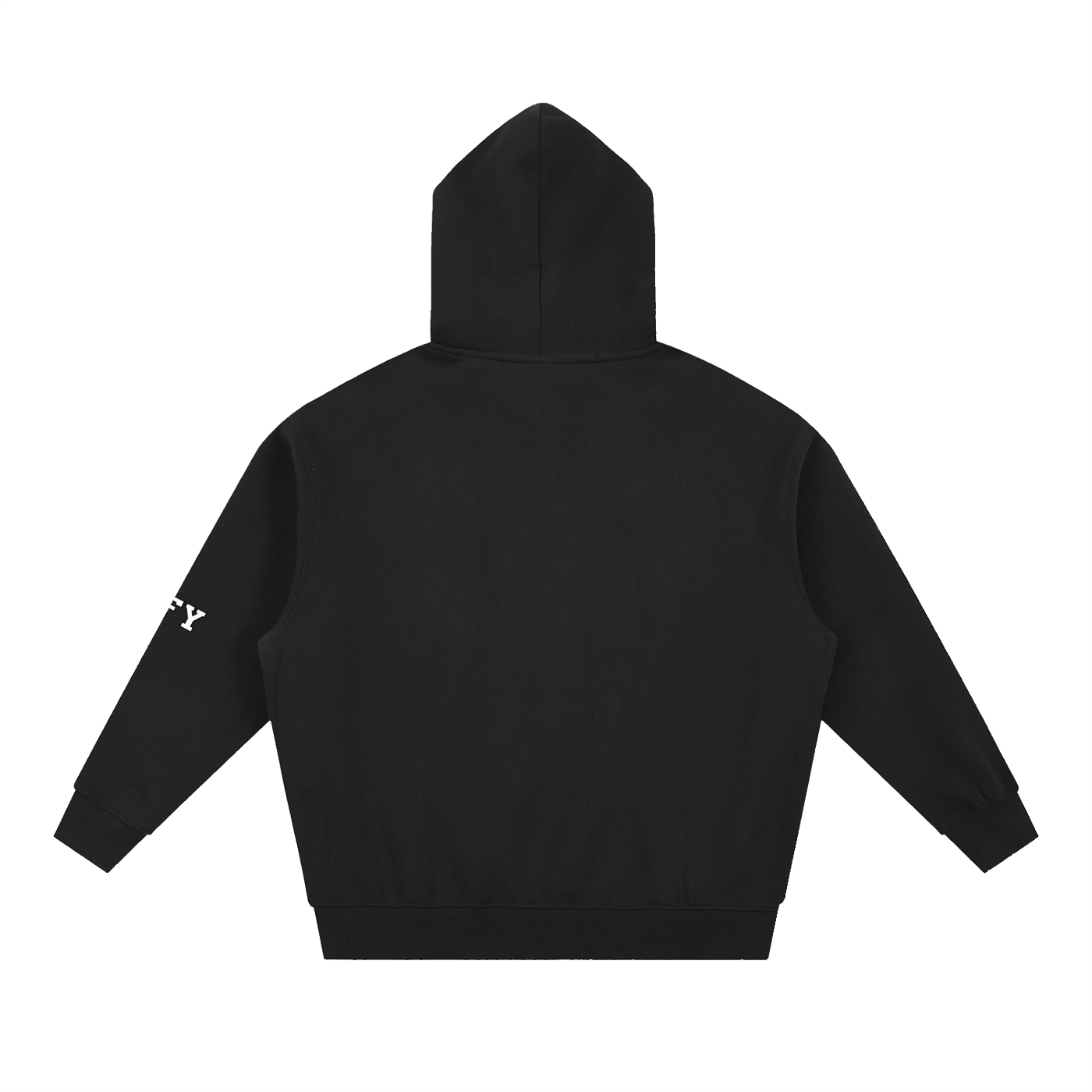 Essential Oversized Boxy Fit Fleece Hoodie