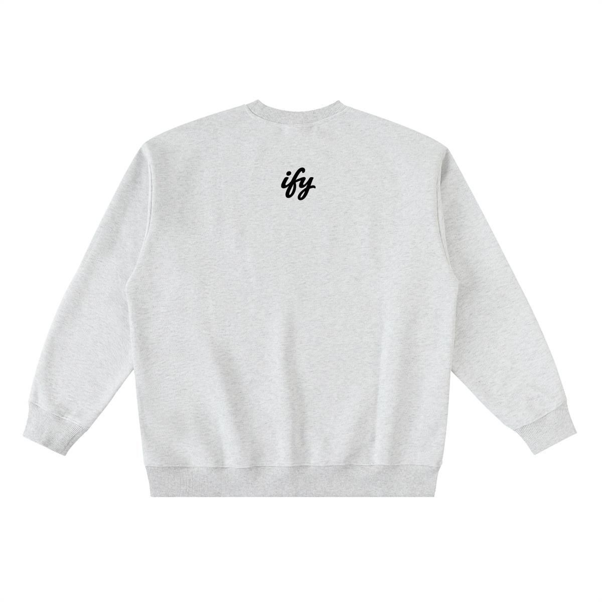 Oversized Crewneck Taped Sweatshirt