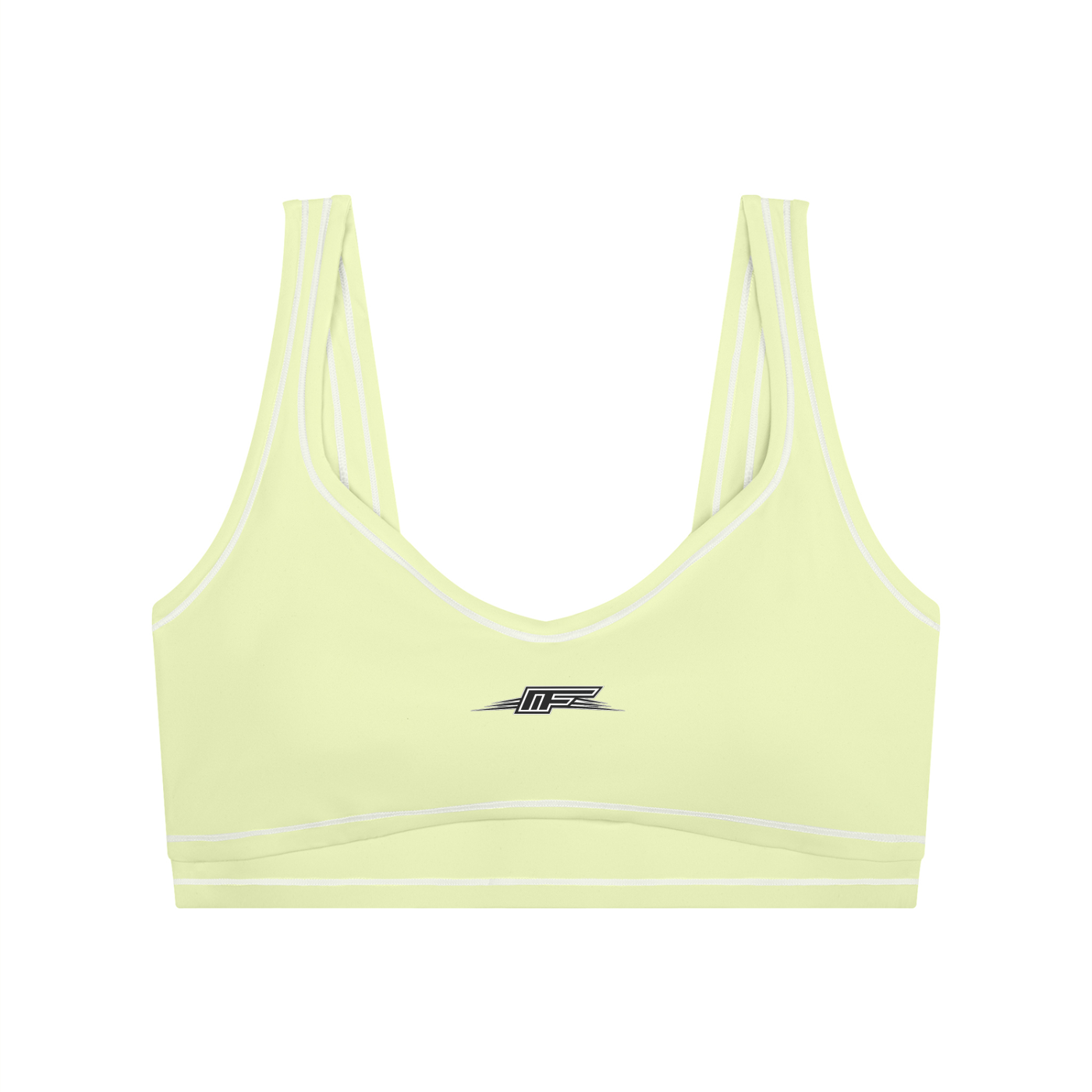 Elevate Your Workout with the Women's Topstitching Yoga Bra