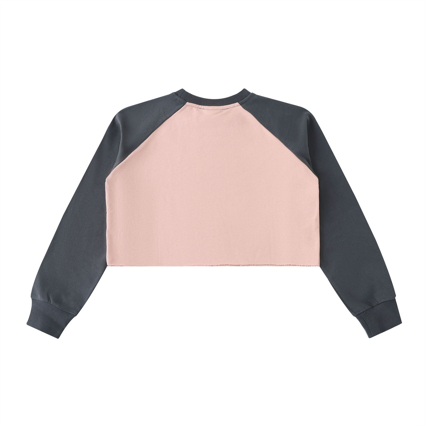 Elevate Your Style with Our Color-Block Crop Sweatshirt