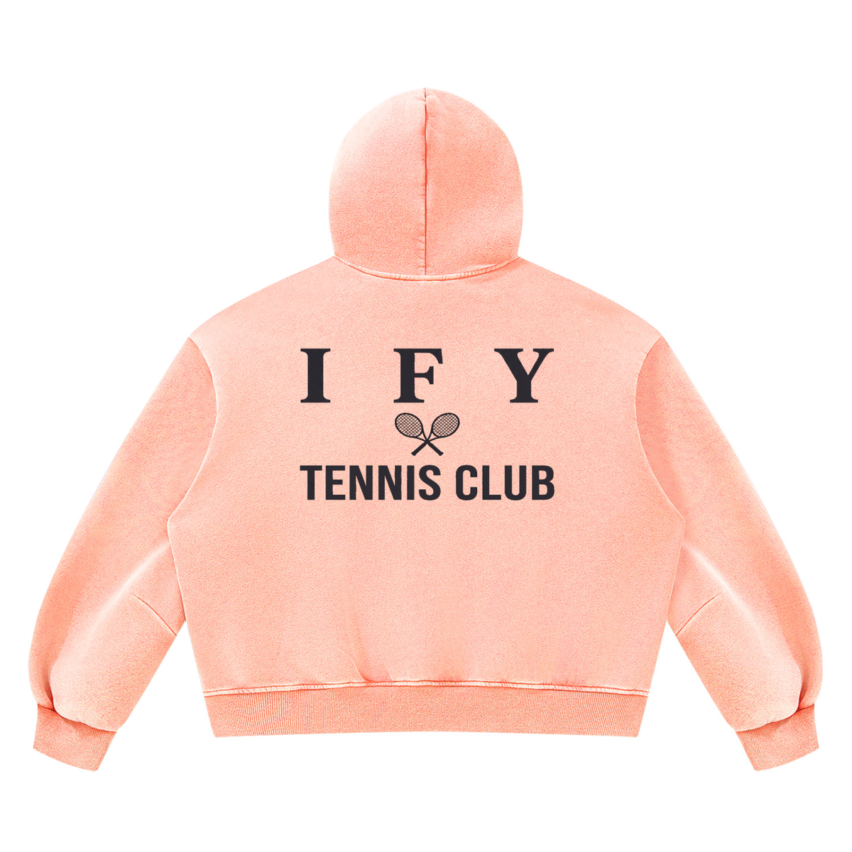 Vintage Wash Boxy Fleece Hoodie