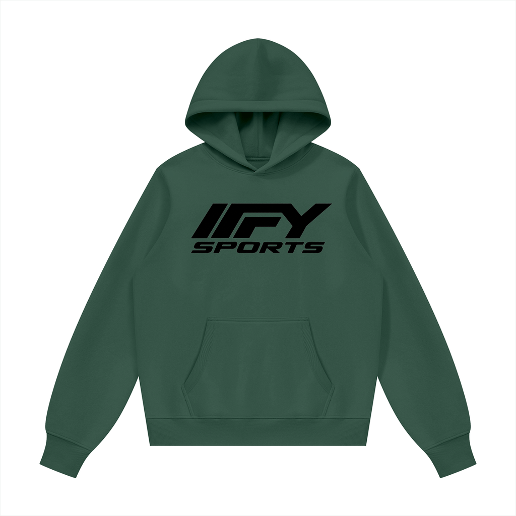 Fleece Regular Shoulder Hoodie