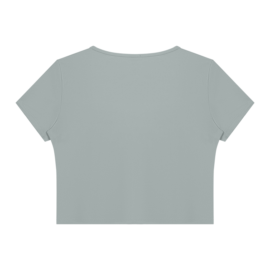 Square-Neck Yoga T-Shirt