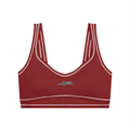 Elevate Your Workout with the Women's Topstitching Yoga Bra