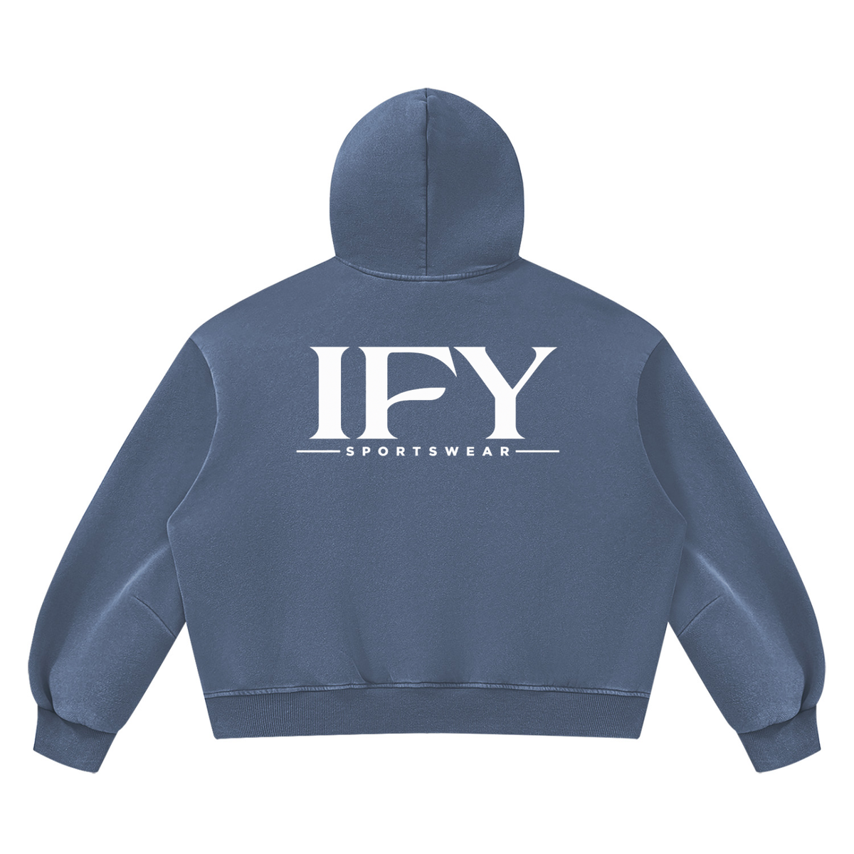 Unisex Vintage Wash Boxy Fleece Hoodie