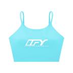 Elevate Your Workout with Our Spaghetti Strap Yoga Sports Bra