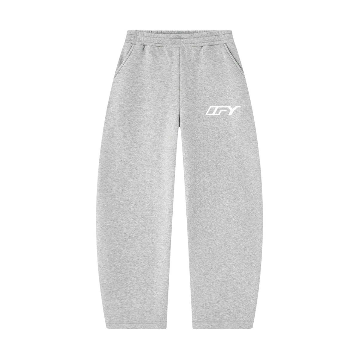 Unisex Barrel Leg Sweatpants