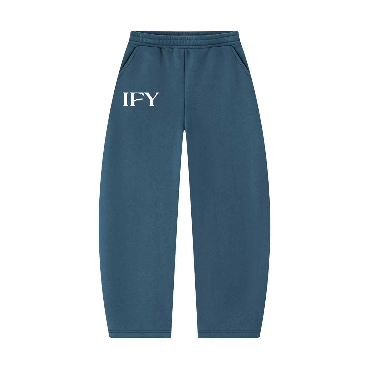 Unisex Barrel Leg Sweatpants
